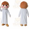 White Dress Boy Mascot Costumes