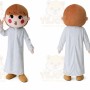 White Dress Boy Mascot Costumes