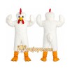 White Chicken Mascot Costume