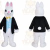 White Easter Bunny Mascot Costume