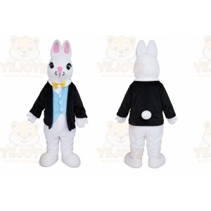 White Easter Bunny Mascot Costume