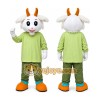 White Goat Mascot Costume