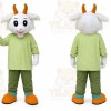 White Goat Mascot Costume