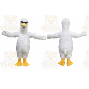 White Goose Mascot Costume