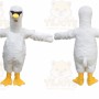 White Goose Mascot Costume