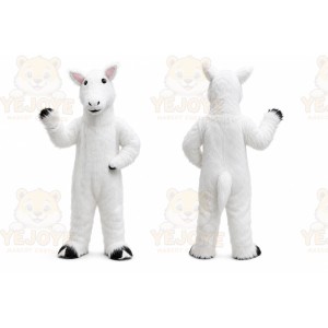 White Horse Mascot Costume