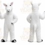 White Horse Mascot Costume