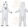 White Horse Unicorn Mascot Costume for Adult