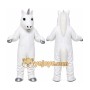 White Horse Unicorn Mascot Costume for Adult