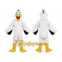White Pelican Toucan Mascot Costume for Adult
