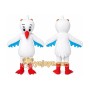 White Pigeon Sea Swallow Bird Mascot Costume