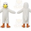 White Plush Bird Mascot Costume Little Eagle