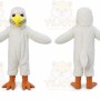 White Plush Bird Mascot Costume Little Eagle