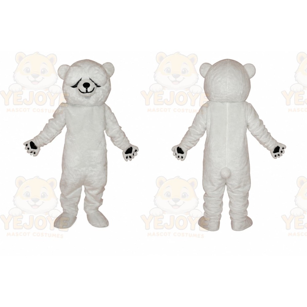 White Polar Bear Mascot Costume