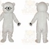 White Polar Bear Mascot Costume