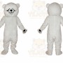 White Polar Bear Mascot Costume