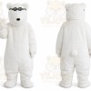 White Polar Bears Mascot Costume