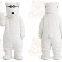 White Polar Bears Mascot Costume