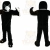 Black And White Eagle Mascot Costume
