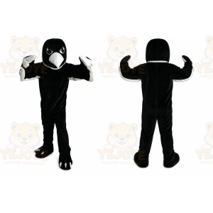 Black And White Eagle Mascot Costume