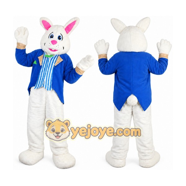 White Rabbit Mascot Costume for Adult