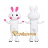 White Rabbit Mascot Costume White Rabbit Mascot Costume