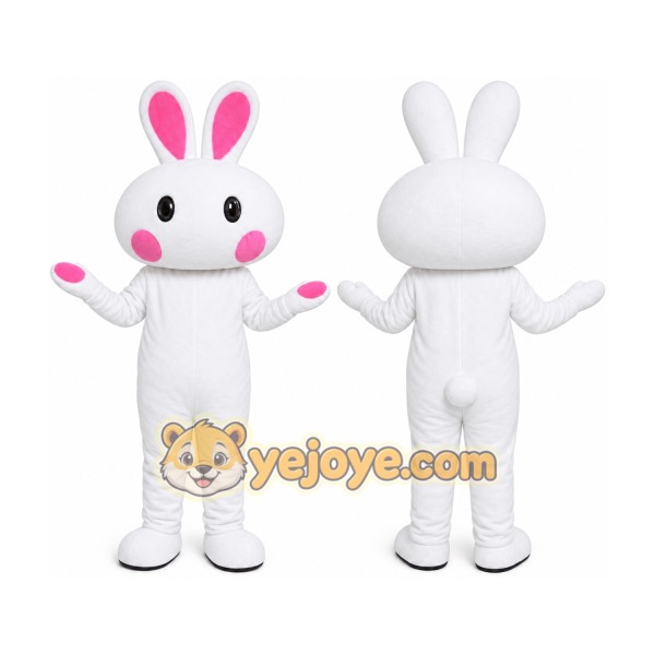 White Rabbit Mascot Costume