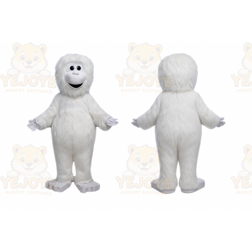 White Snow Strange Cartoon Mascot Costume