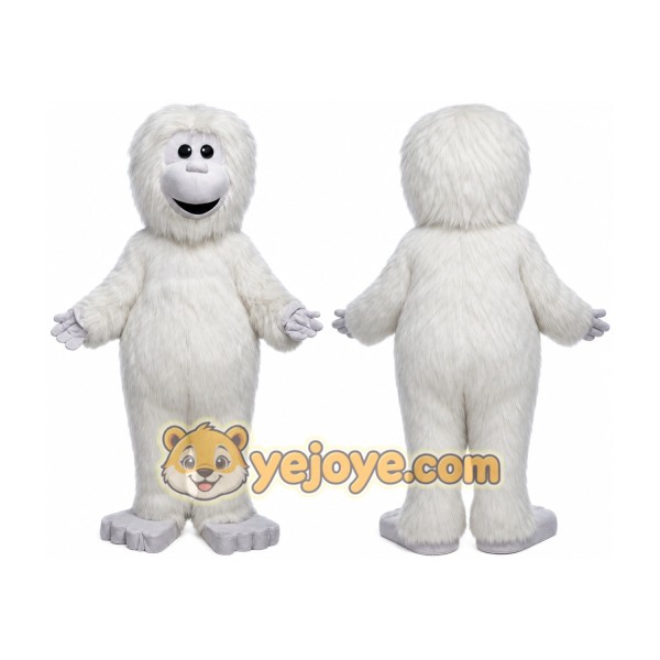 White Snow Strange Cartoon Mascot Costume