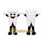 White Teeth Tooth Mascot Costume