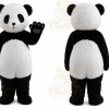 Black And White Panda Mascot Costume