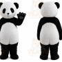 Black And White Panda Mascot Costume