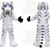 White Tiger Mascot Costume