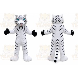 White Tiger Mascot Costume