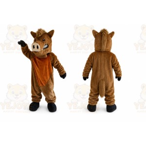 Wild Boar Mascot Plush Hog Mascot Costume