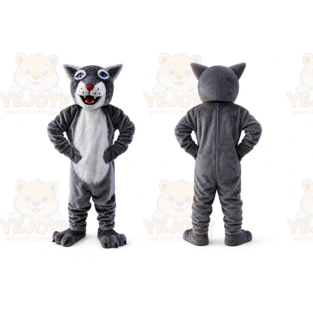 Wild Cat Mascot Bobcat Wildcat Costume