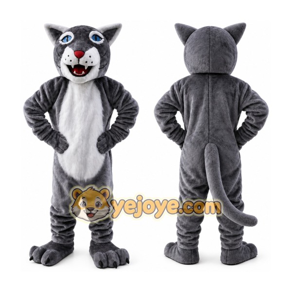 Wild Cat Mascot Bobcat Wildcat Costume