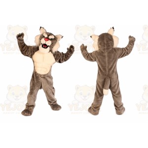 Wildcat Power Cat Mascot Costume