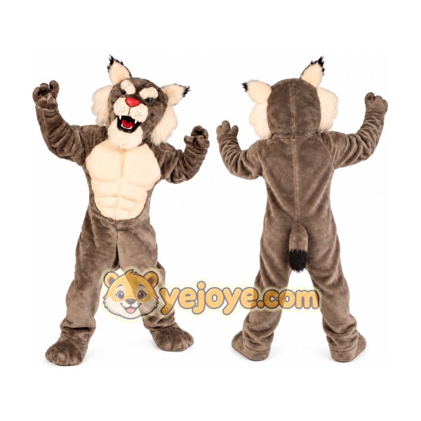 Wildcat Power Cat Mascot Costume
