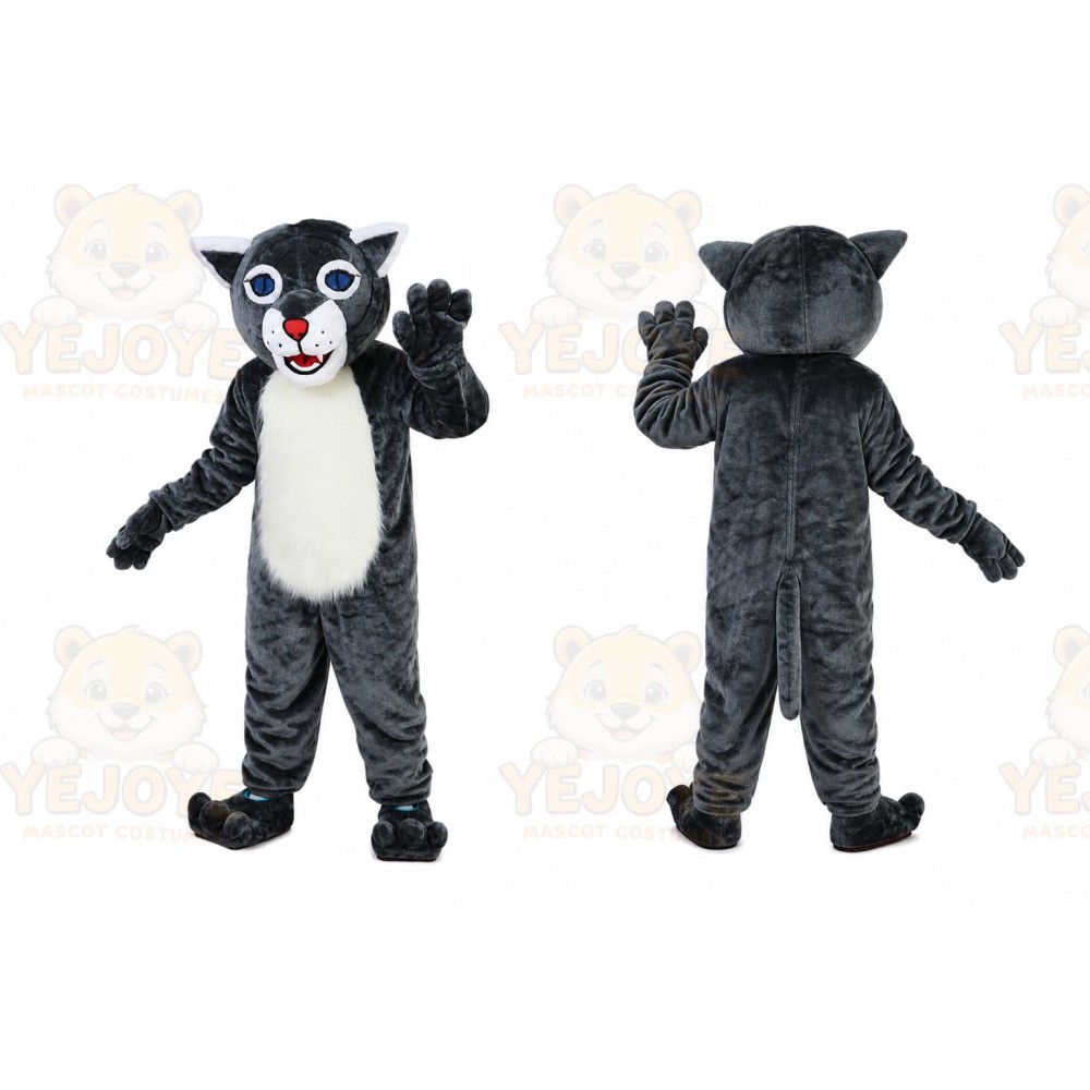 Wildcat Raccoon Mascot Costume