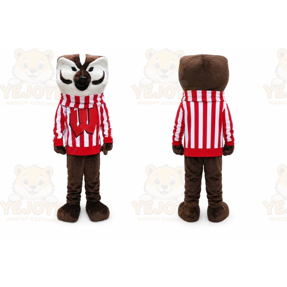Wisconsin Fox Mascot Costume Bucky Badger