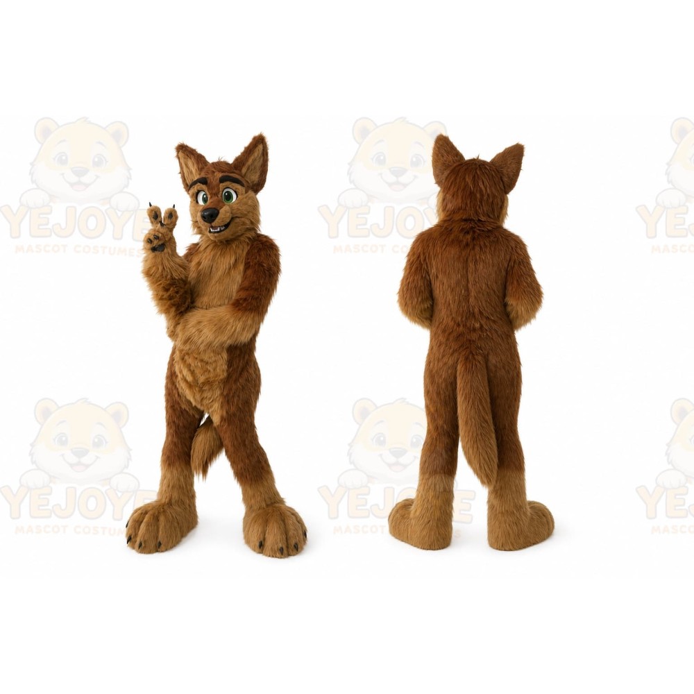 Wolf Dog Fursuit Costumes Animal Mascot for Adults