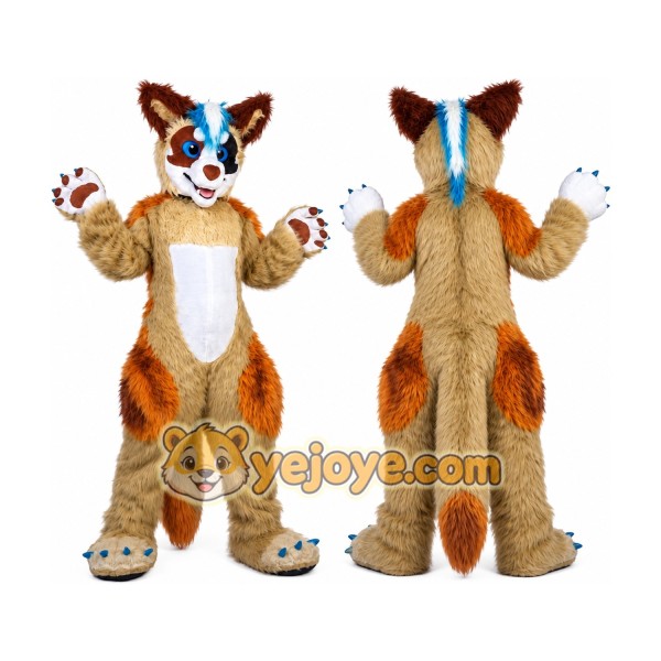Wolf Dog Mascot Costume Dog Fursuit