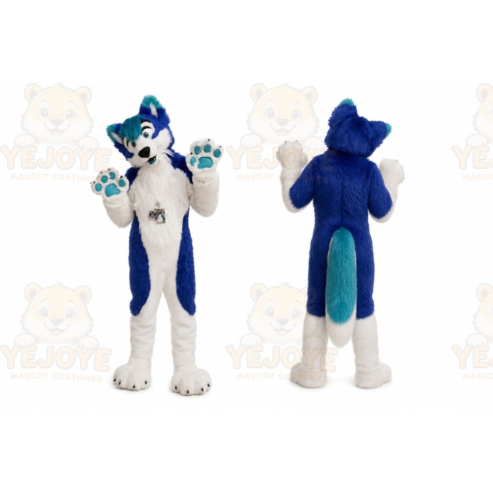 Wolf Fursuit Costumes Animal Mascot for Adults