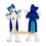 Wolf Fursuit Costumes Animal Mascot for Adults