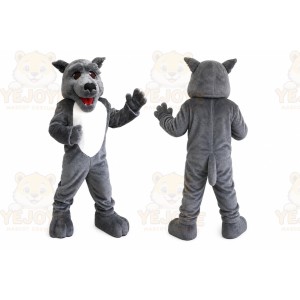 Wolf Hound Dog Mascot Costume