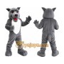 Wolf Hound Dog Mascot Costume