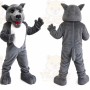 Wolf Hound Dog Mascot Costume