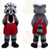 Wolf Raccoon Mascot Costumes