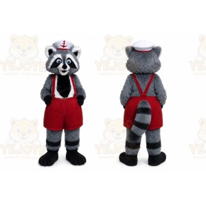 Wolf Raccoon Mascot Costumes